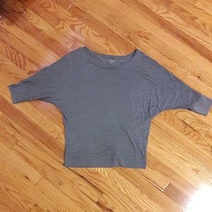 Eileen Fisher blue shirt
